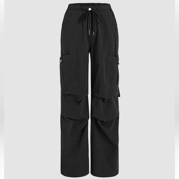 Cider Pants - Cider Black Denim Cargo Pants